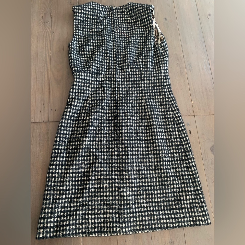 Dolce & Gabbana wool blend plaid dress - Picture 2 of 8